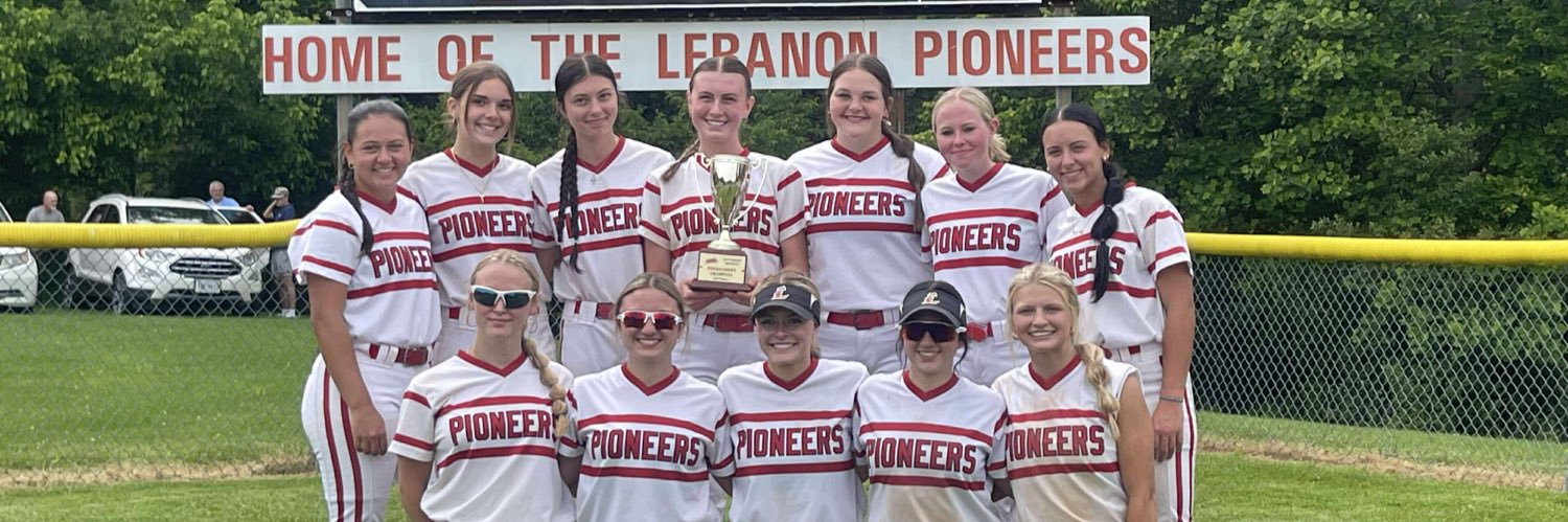 Lebanon High Softball banner