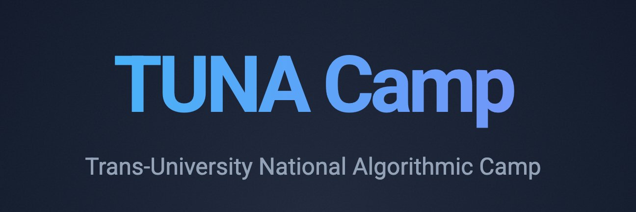 TUNA Camp 2026🐟 banner
