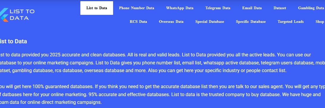 ListtoDatab's profile banner image
