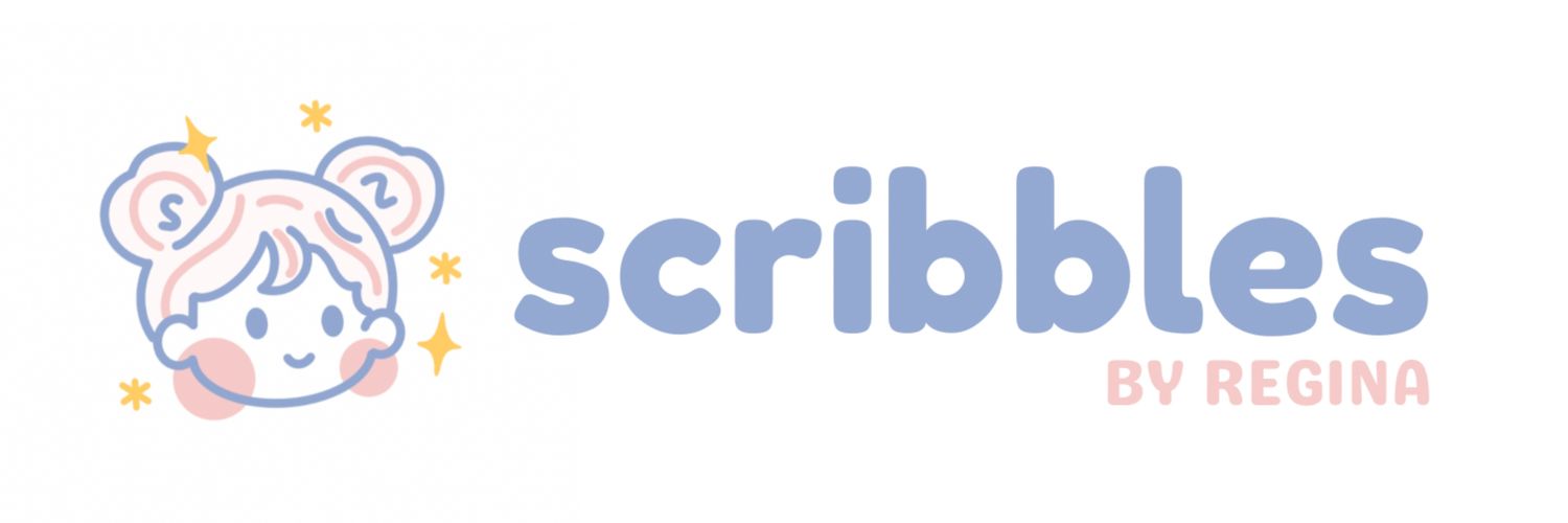 Scribbles by Regina banner