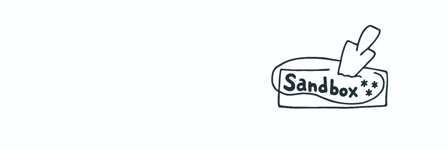 Sandbox banner