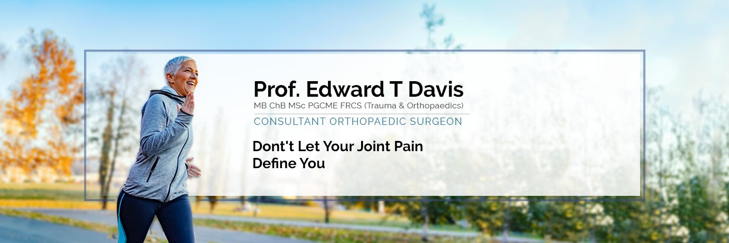 Prof. Edward T Davis banner