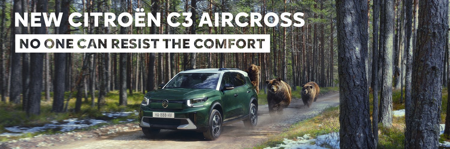 Twitter banner for @Citroen