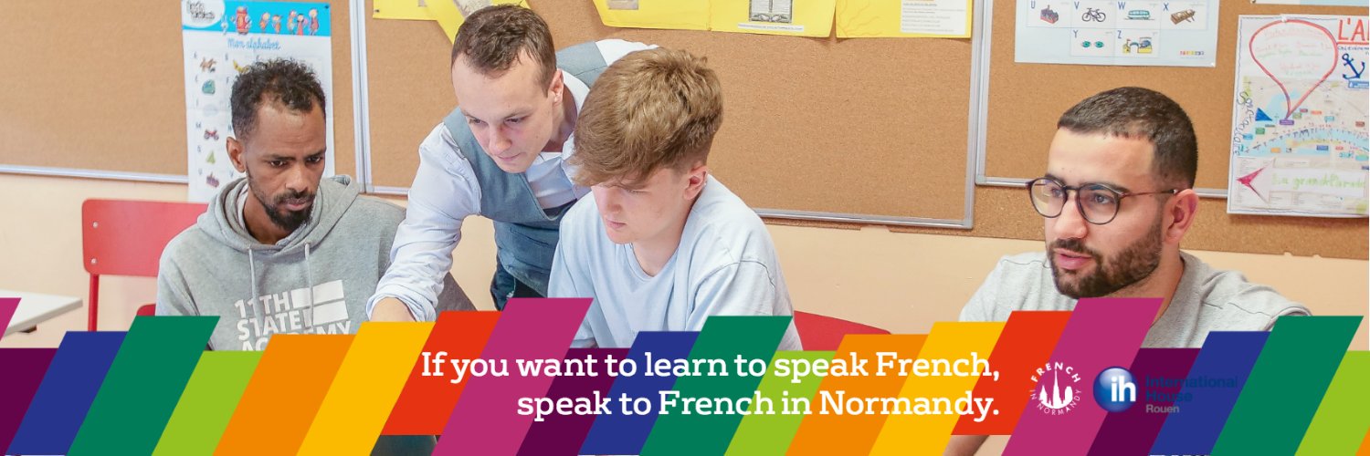 French in Normandy banner