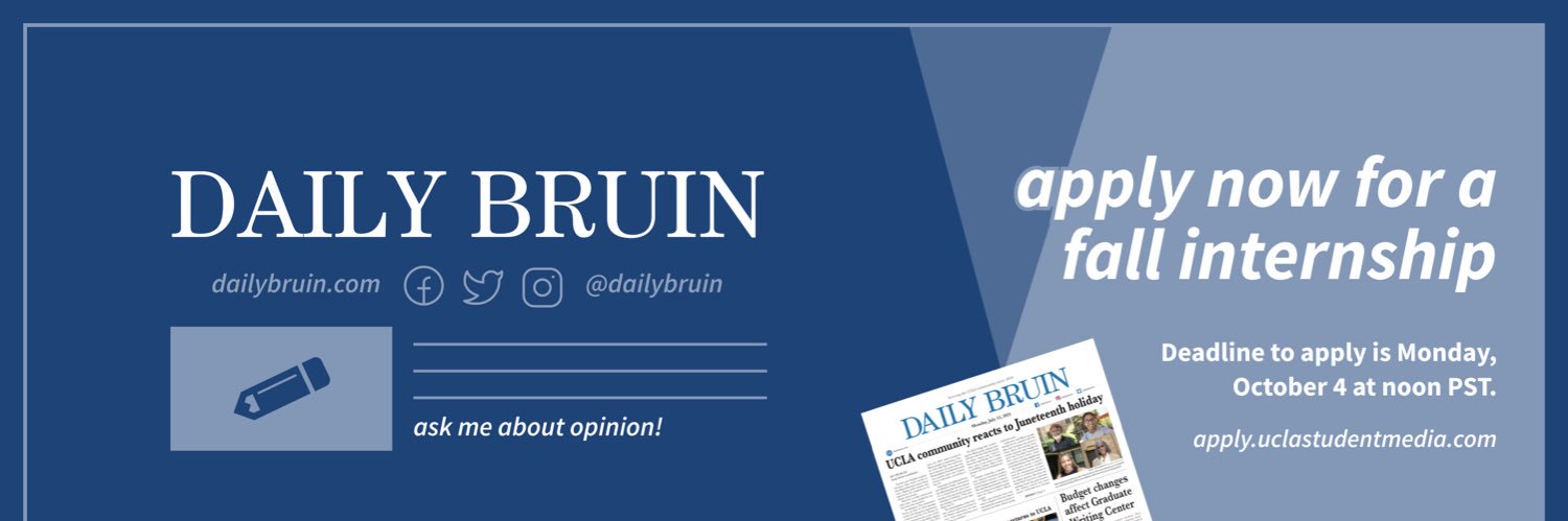 Daily Bruin Opinion banner