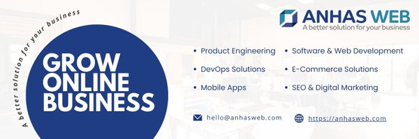 AnhasWeb Profile Banner