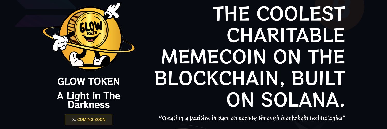 GLOW Token banner