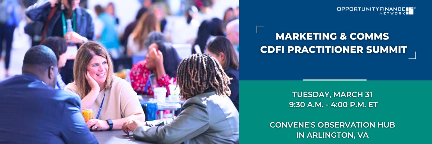 Opportunity Finance Network banner