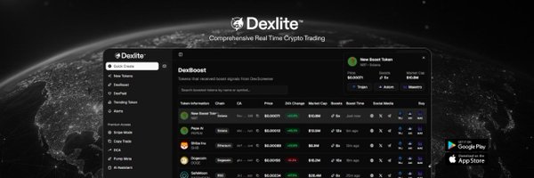 DexliteApp Profile Banner
