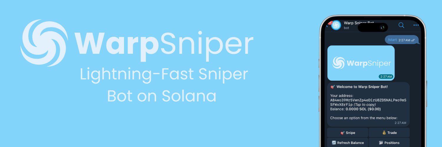 Warp Sniper Bot banner