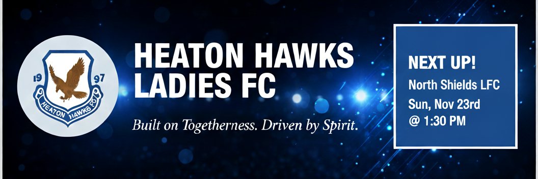 Heaton Hawks LFC banner