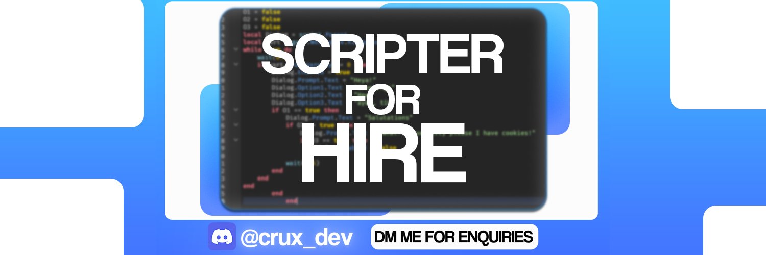 TheCruxDev banner