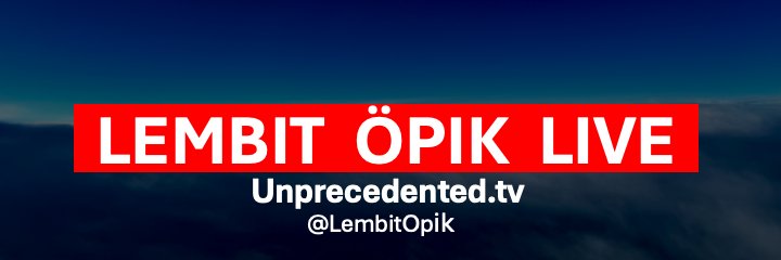 Lembit Öpik's banner