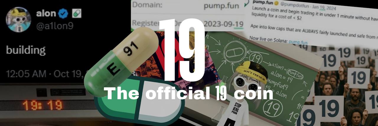 19 Coin banner