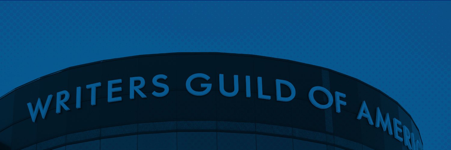 Writers Guild of America West's banner