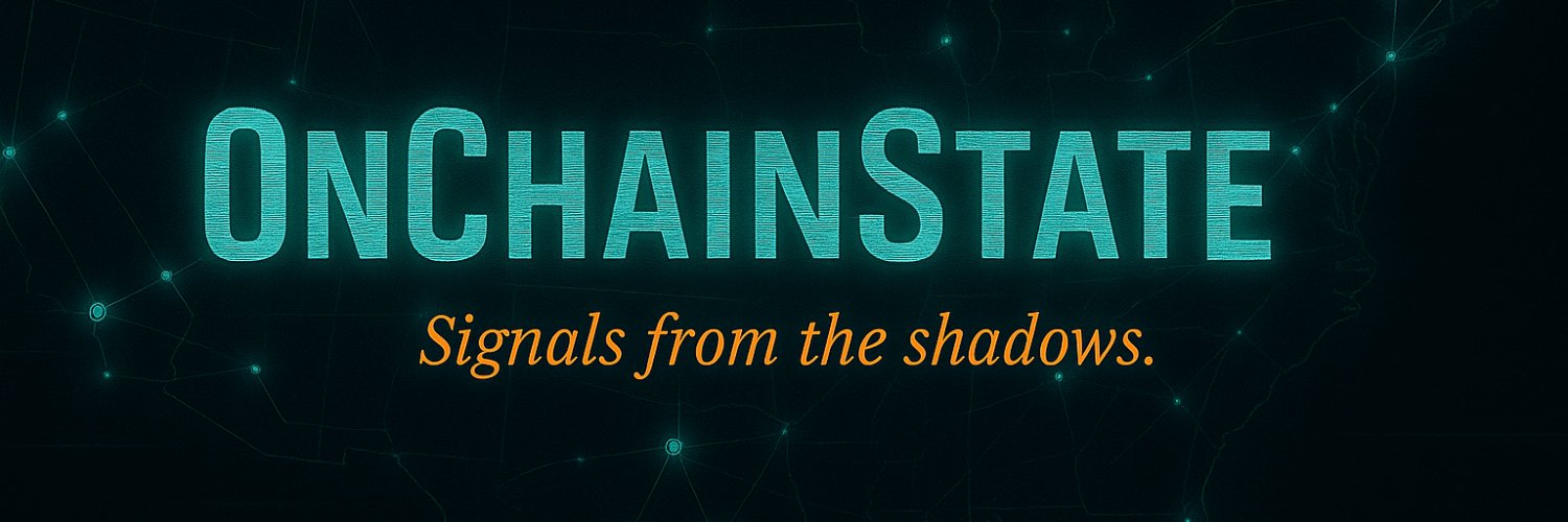OnChainState banner