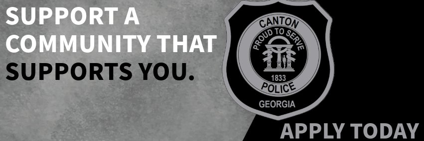 Canton PD banner