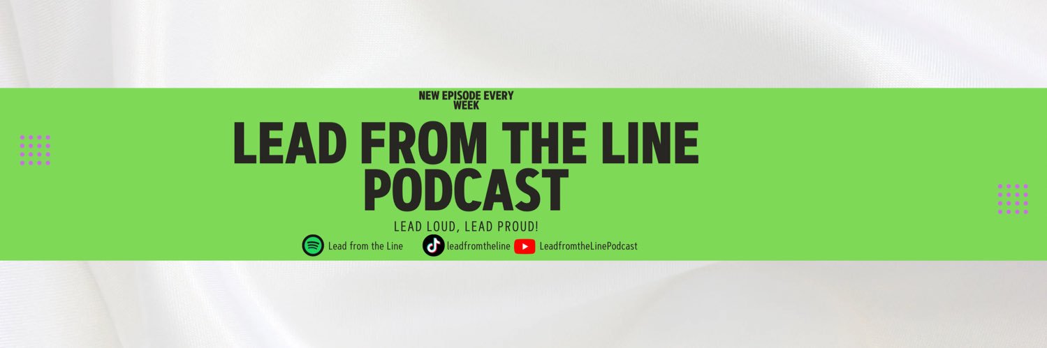Lead from the Line Podcast banner