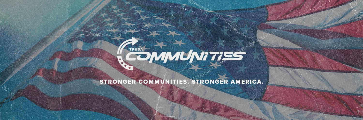 TPUSA Communities banner