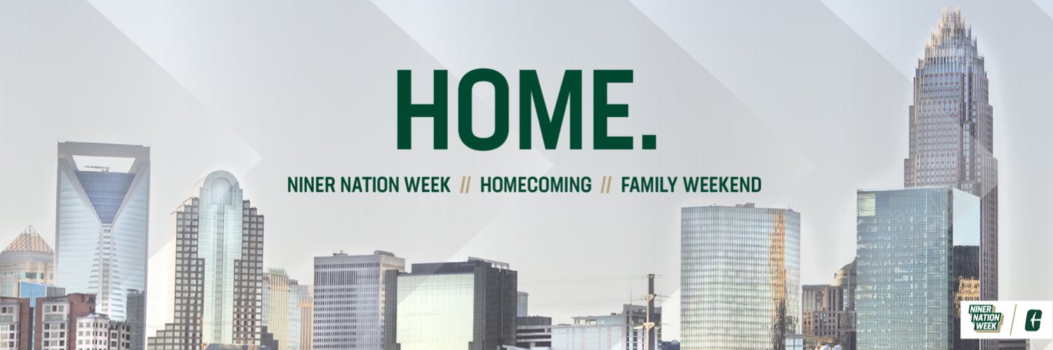 UNC Charlotte Popp Martin Student Union banner