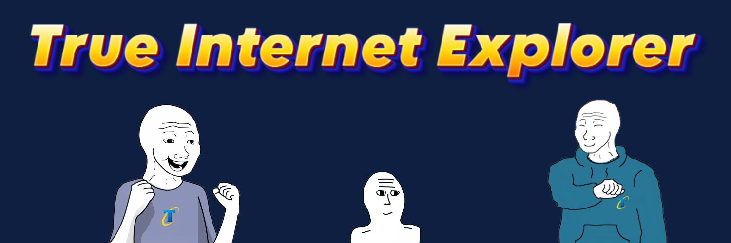 True Internet Explorer banner