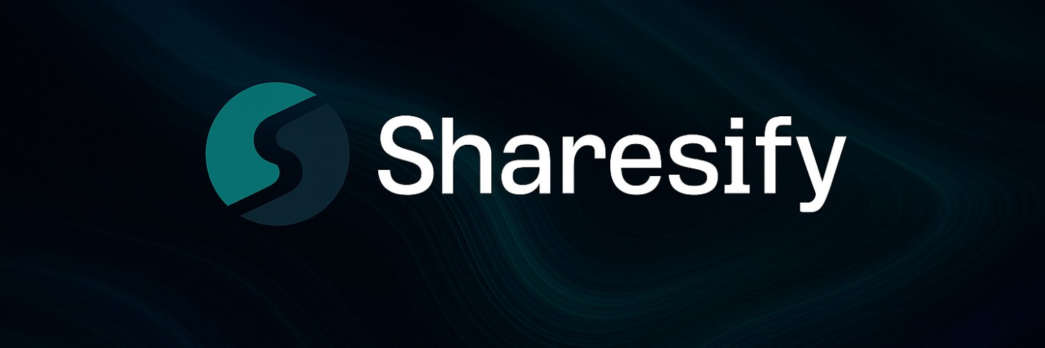 Sharesify banner