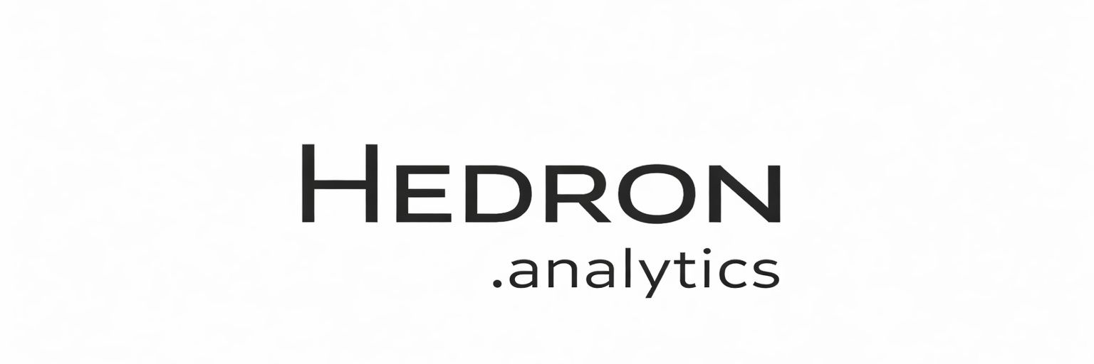 hedron.analytics banner