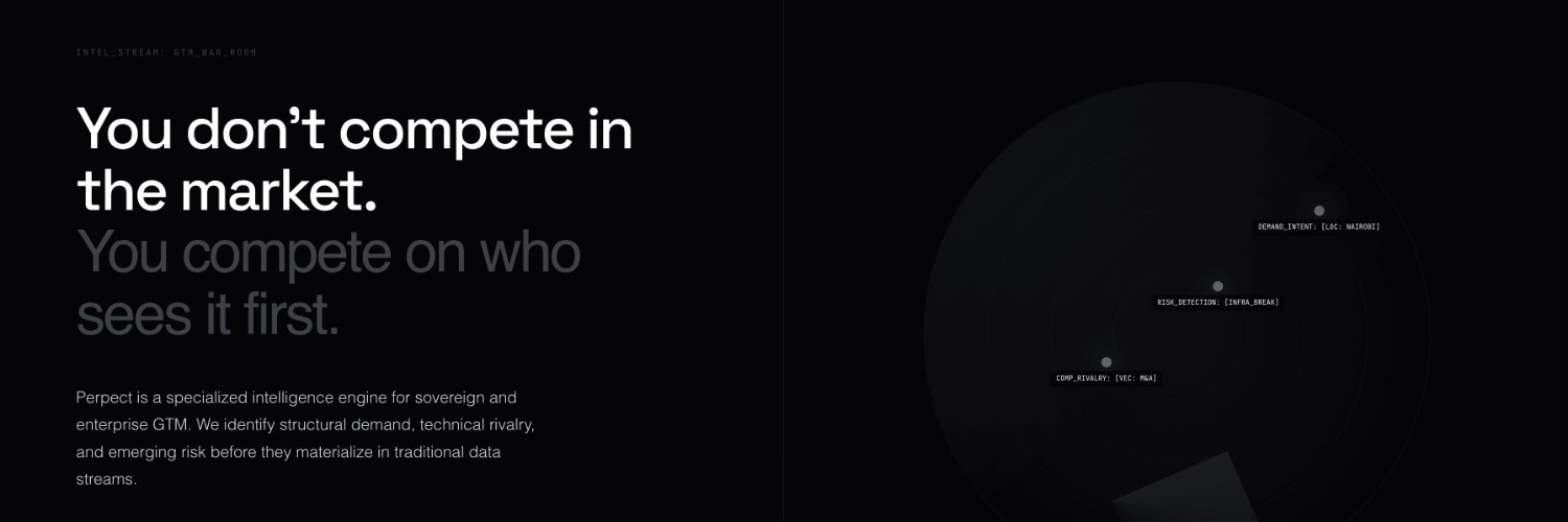 Perpect | Sovereign Intelligence banner