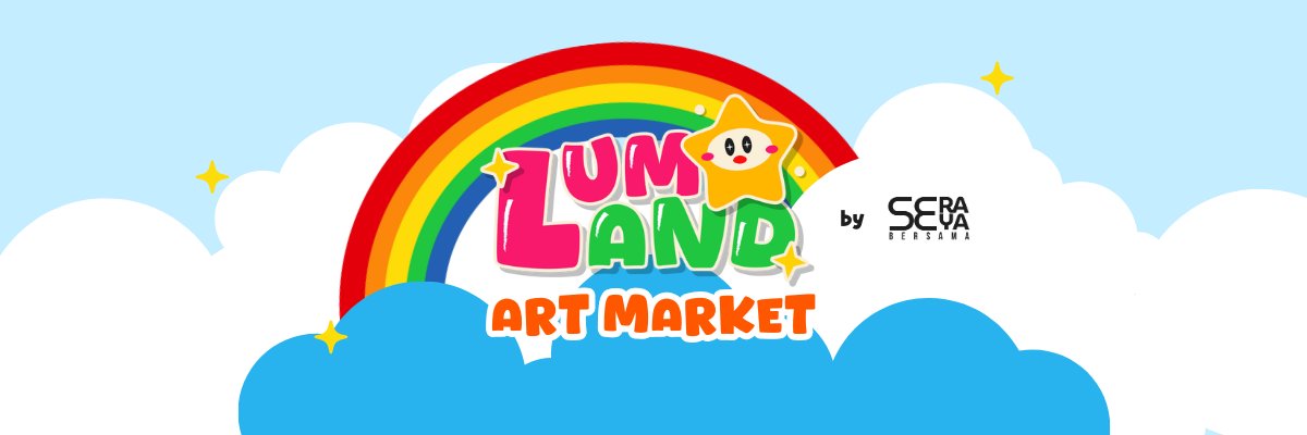 LUMOLAND Art Market banner