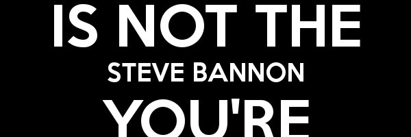 Steve Bannon 🏴󠁧󠁢󠁳󠁣󠁴󠁿☘ banner