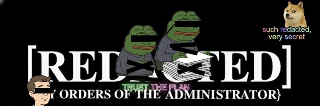 Redacted banner