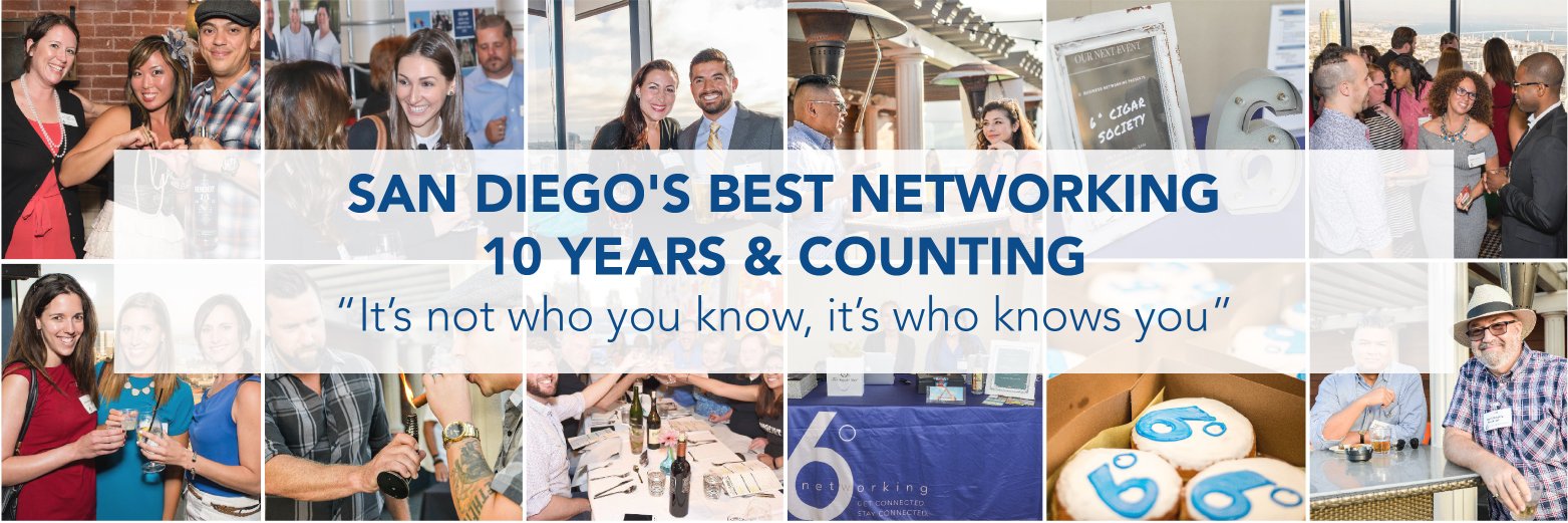 6 Degrees San Diego banner