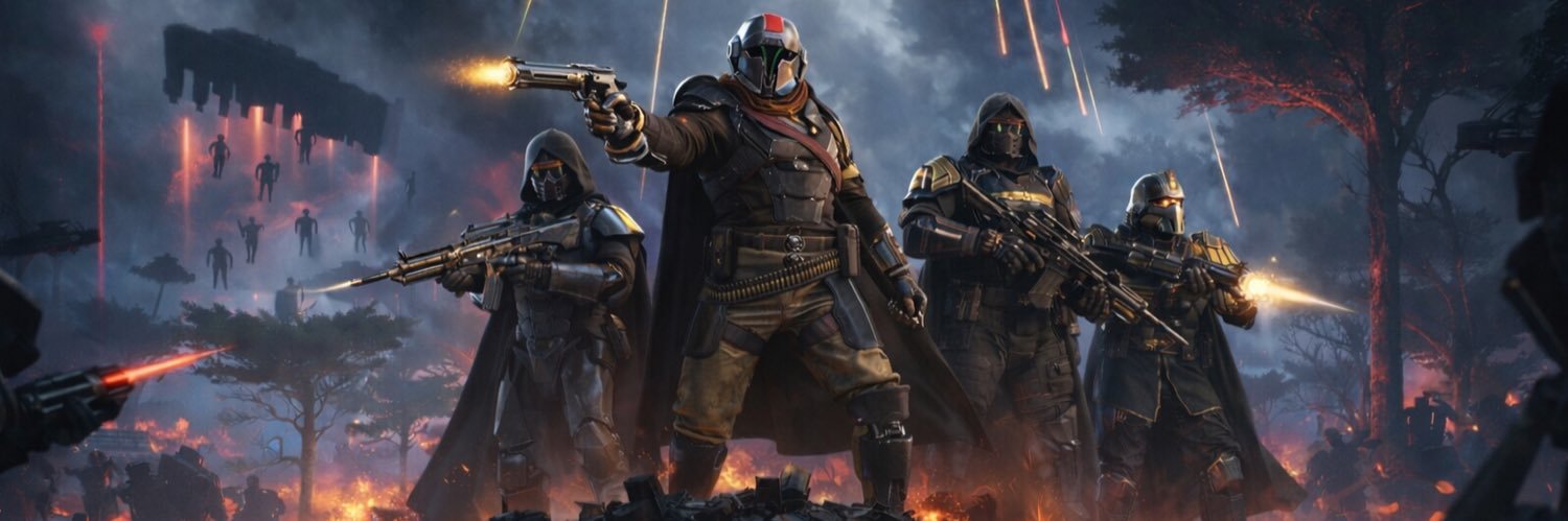 Helldiver Grey banner