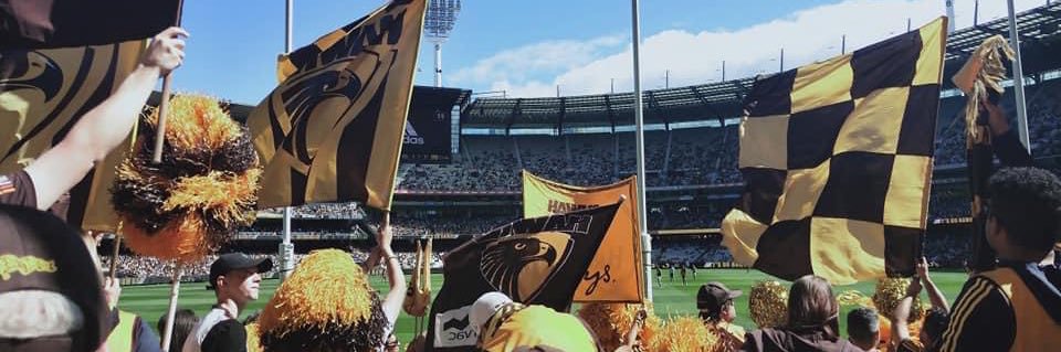 Hawks Cheersquad banner