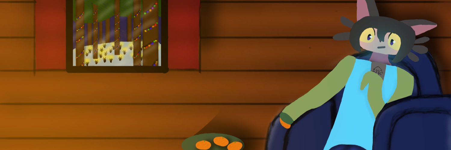 fox in woods banner