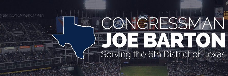 Joe Barton banner