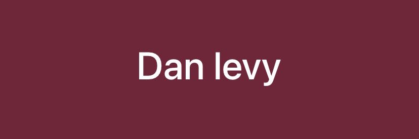 Dan Levy banner