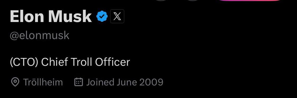 Chief Troll Officer banner