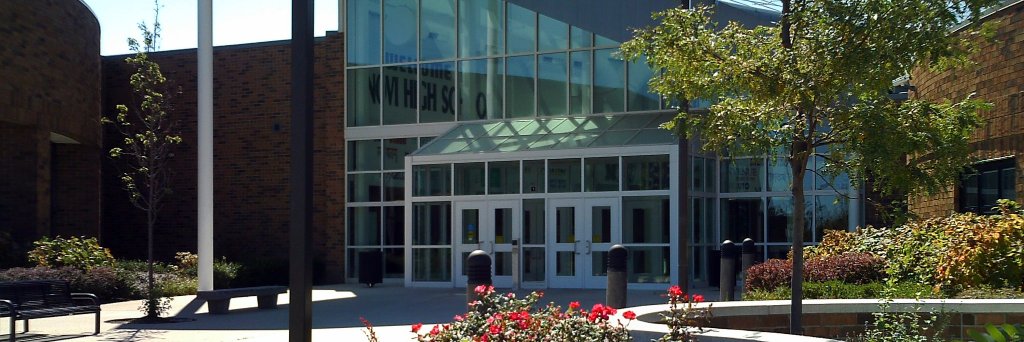 Novi High School banner