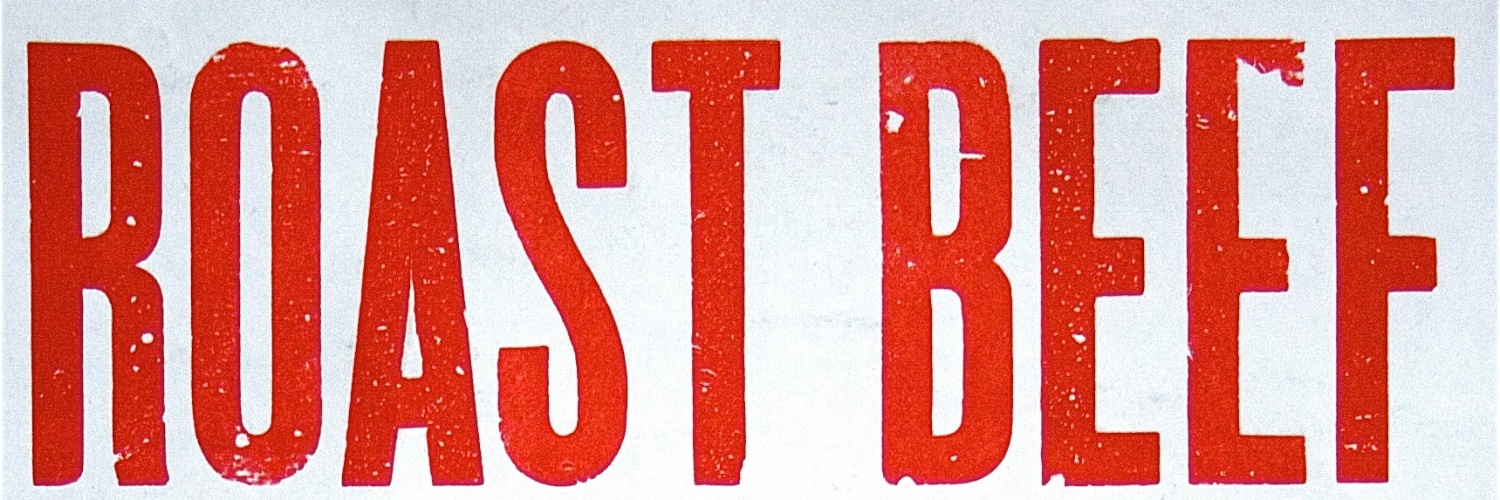 ROAST BEEF PRODUCTIONS banner