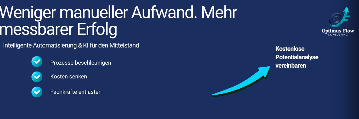 OptimusFlow Consulting banner