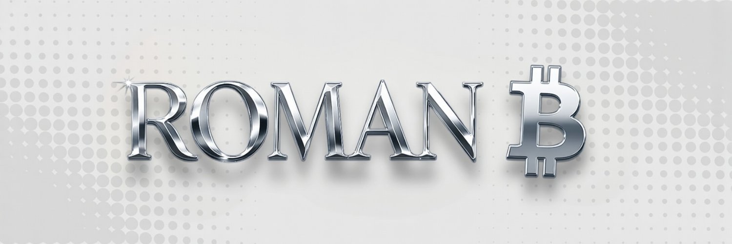 Roman ₿ banner