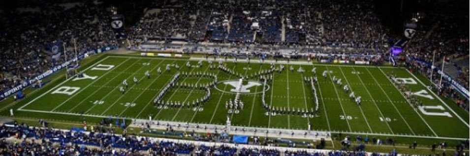 BYU Marching Band banner