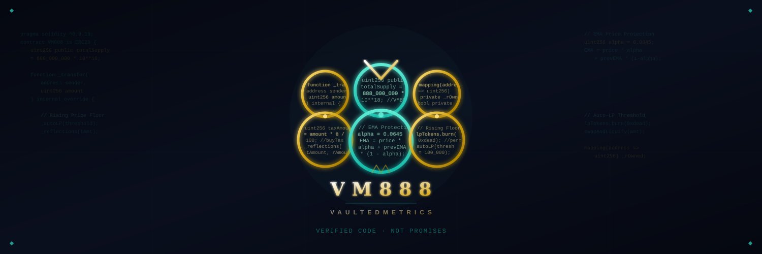 VaultedMetrics banner