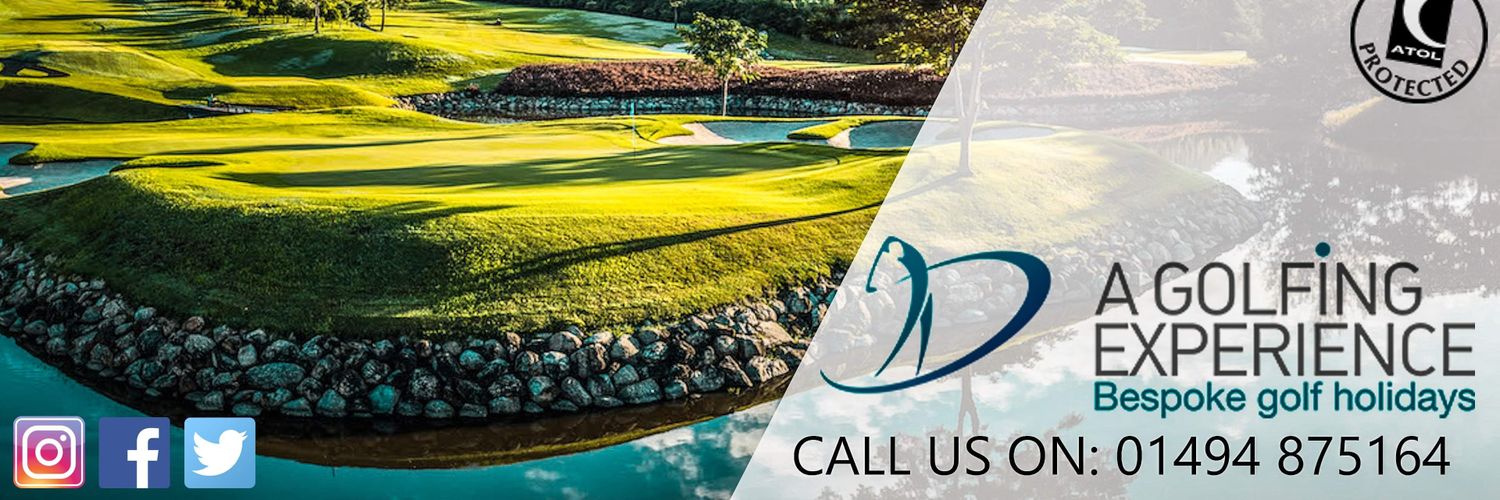 A Golfing Experience banner