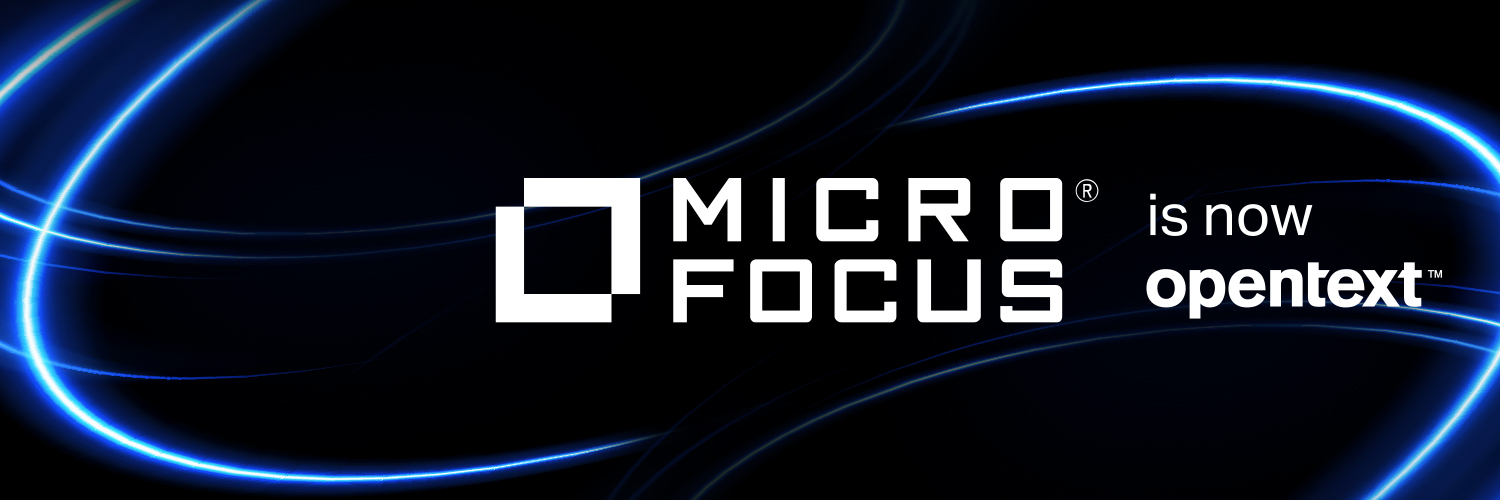 Micro Focus banner