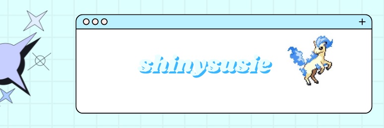 ShinySusie banner