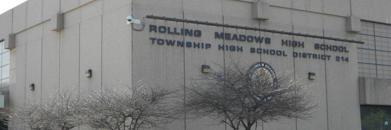 Rolling Meadows HS banner