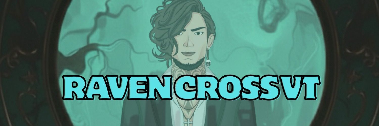 Raven Cross | Mysterious Vtuber 🌑✨ banner