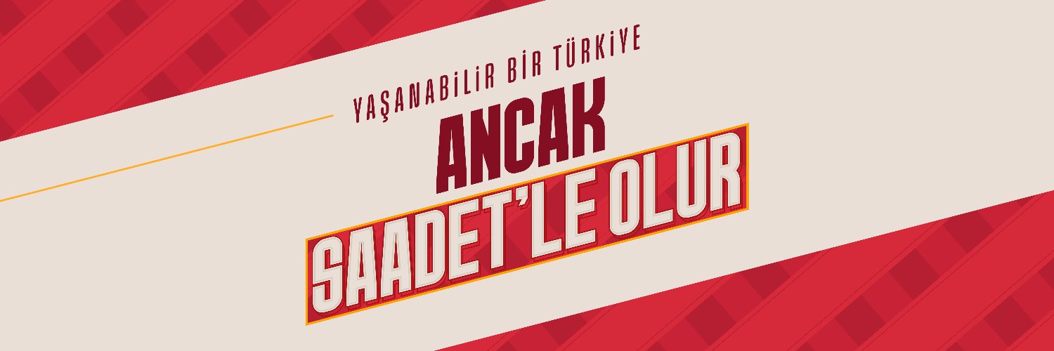 Saadet Partisi's banner